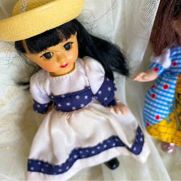 Vintage Madame Alexander Dolls Set of 2 cute dolls 5" - Picture 3 of 7